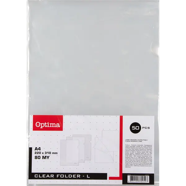 215771-EC Fascikl L  80my OPTIMA mat 50/1 20163 P24