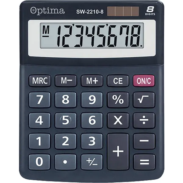 216111-EC Kalkulator OPTIMA SW-2210-8A mali 8 mjesta 25250 bls  P30/60