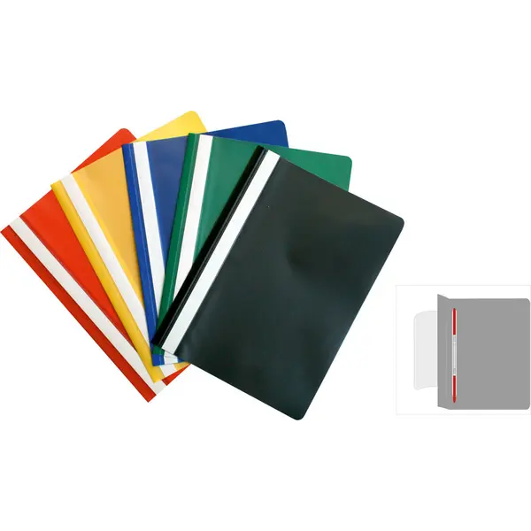 216130-EC Fascikl pvc euro meh.OPTIMA MIX 5 boja 20199 P20/400