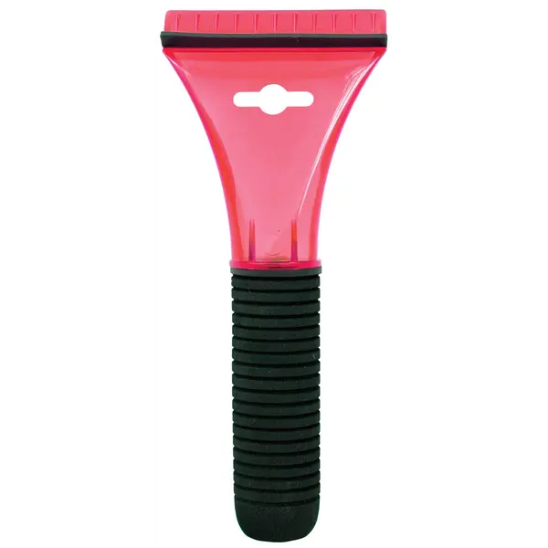216766-EC Strugalica za led Foam pjenasta drška crveno/crna P10/50