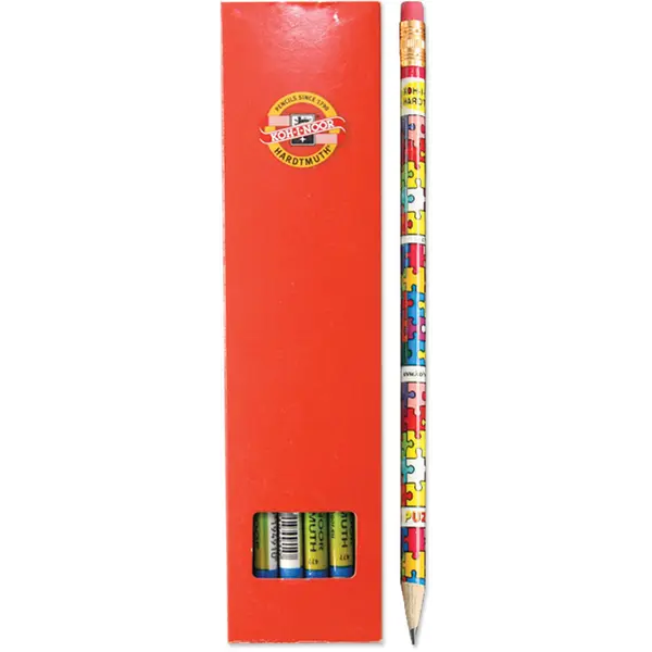 218130-EC Ol.graf.HB KOH-I-NOOR s gumicom 1231 PUZZLE kom P12/144