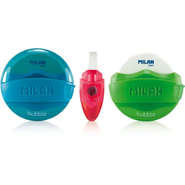 220093-EC Gumica+šiljilo MILAN Bubble sort display P16/48/864
