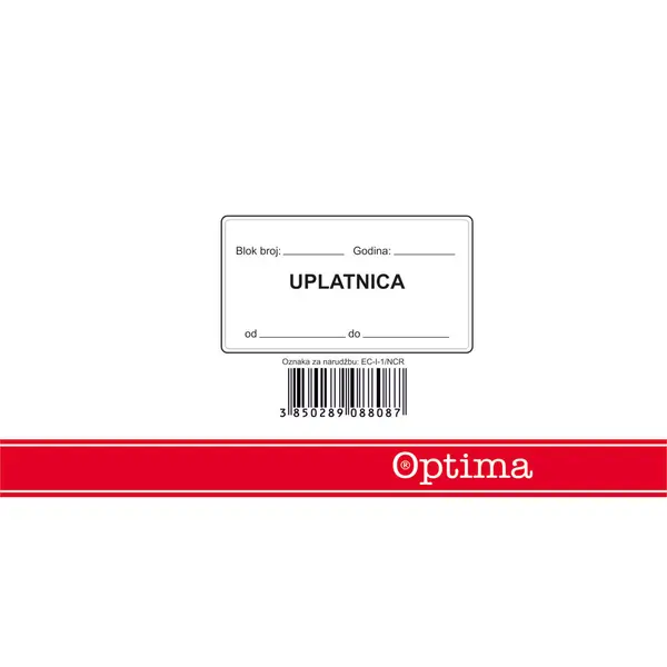 220194-EC Uplatnica blok EC-I-1/ncr OPTIMA P10/80