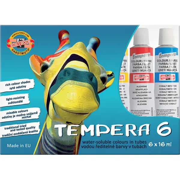 221032-EC Tempera 6/1 16ml karton Žirafa KOH-I-NOOR 1625S P10