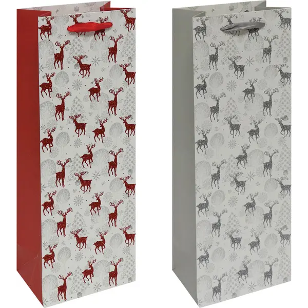 221127-EC Vrećica boca exclusive božićna 12x36x8,5 75155 P12/360 NETTO