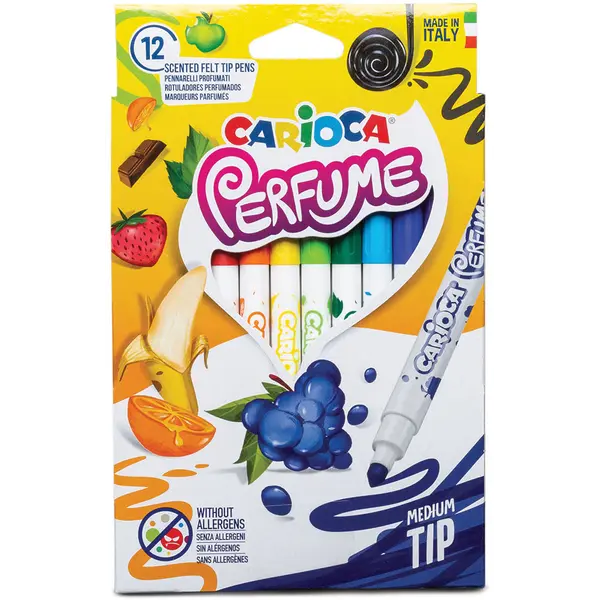 221838-EC Flomasteri 12/1 CARIOCA PERFUME EXPLOSION mirisni perivi 42672 P24