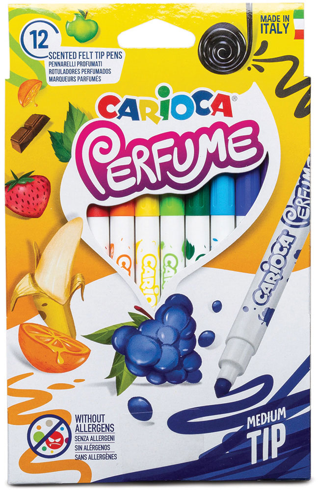 221838-EC Flomasteri 12/1 CARIOCA PERFUME EXPLOSION mirisni perivi 42672 P24