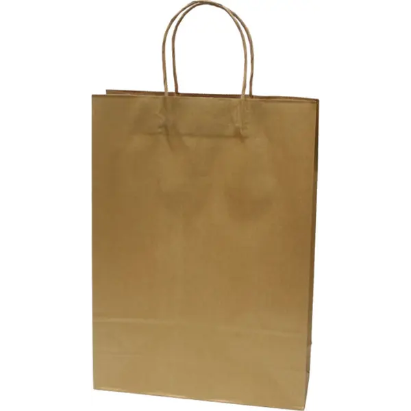 223349-EC Vrećica XL natron-ručka zlatna 31x11x42cm  71443 P10/250