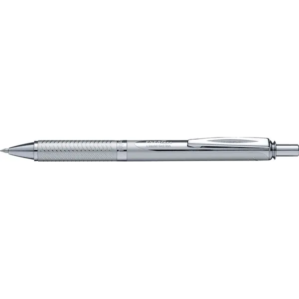 223490-EC Gel pen 0,7 PENTEL EnerGel BL-407-A srebrni P12/288
