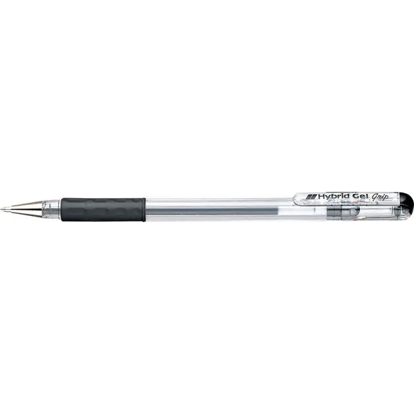 223736-EC Gel pen 0,6 PENTEL Hybrid Gel Grip K-116-A crni P12/576