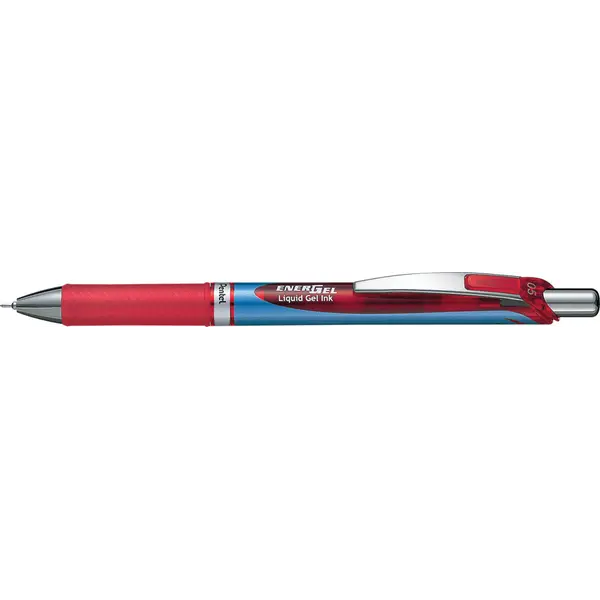 223740-EC Gel pen 0,5 PENTEL EnerGel BLN-75-B crveni P12/576