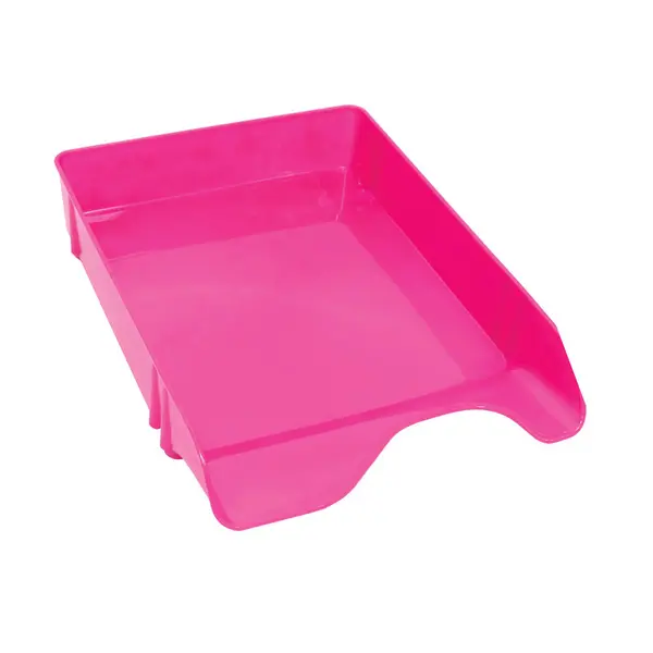 223916-EC Stalak za papir PVC ARK 360 fluo roza P12