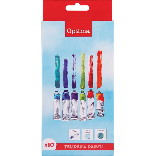 224008-EC Tempera 1/10 12ml OPTIMA alu tuba kartonska kutija 100001A P20/60