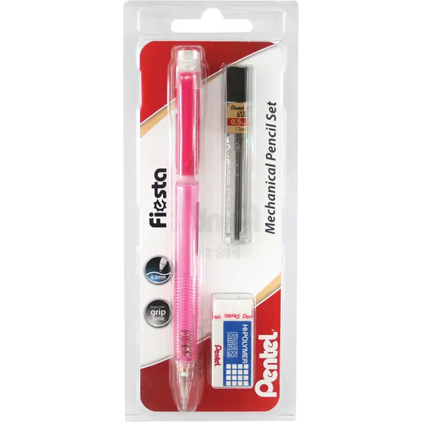 224081-EC Ol.teh. 0,5 PENTEL Fiesta AX105+gumica+mine 0,5 blister P12