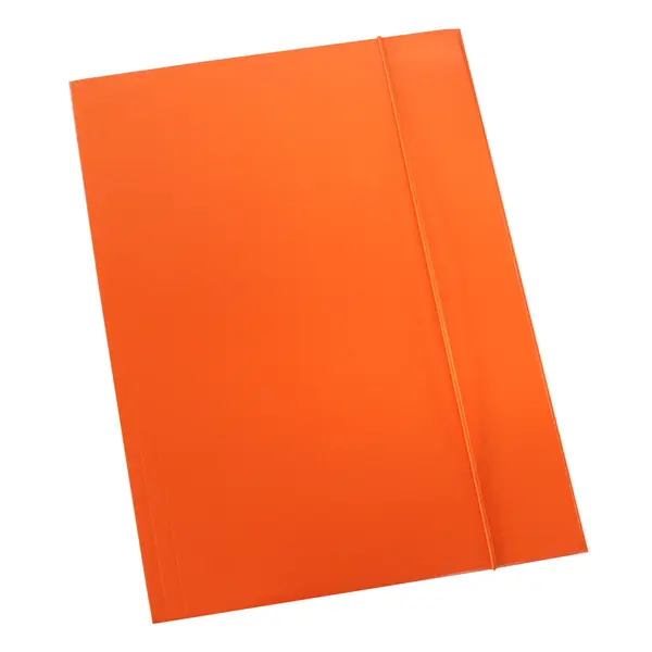 224426-EC Fascikl kartonski/lak s gumicom 600gr OPTIMA fluo narančasti 60678 P50