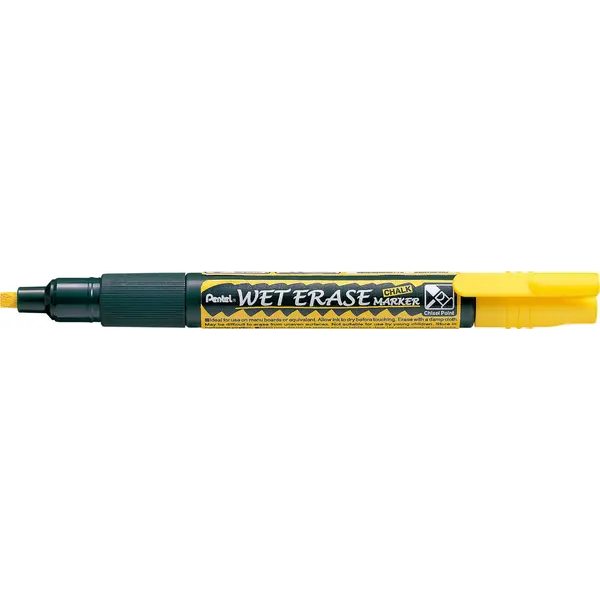 224721-EC Marker kreda PENTEL SMW26-G žuti kosi vrh P12/288
