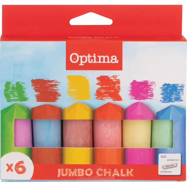 225205-EC Kreda šk.u boji jumbo za pločnik OPTIMA 6/1 100085 P12/72