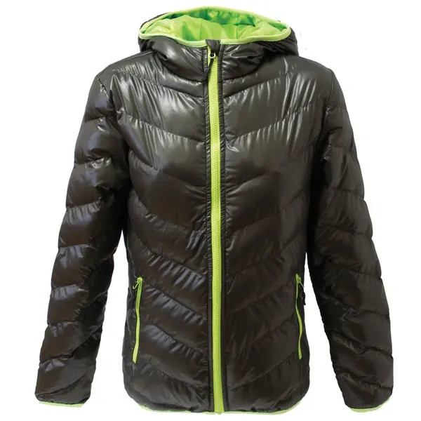 225212-EC Jakna Light Padded ženska t.sivo/zelena L P1/15