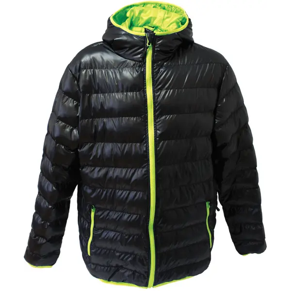 225262-EC Jakna Light Padded muška siva s zelenim XL P1/15