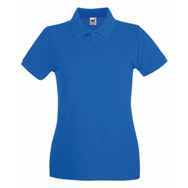 225289-EC Majica FOL Polo ženska Lady-fit Premium KR Royal plava S P36