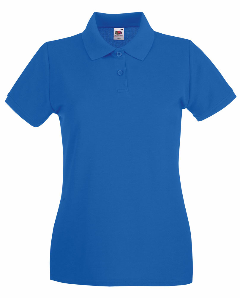225289-EC Majica FOL Polo ženska Lady-fit Premium KR Royal plava S P36