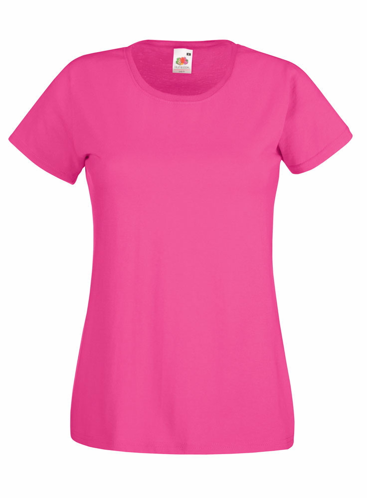 225441-EC Majica FOL T-shirt KR Lady-fit Valeuw. new 165g fuksija S P72