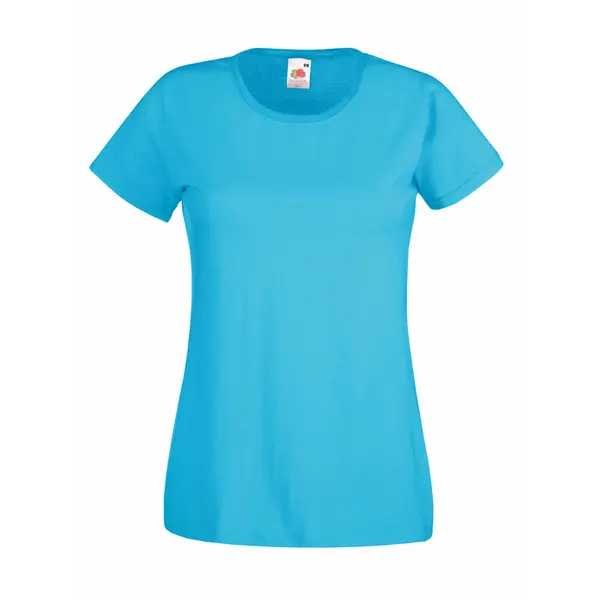 225763-EC Majica FOL T-shirt KR Lady-fit Valeuw. new 165g azurno plava S P72