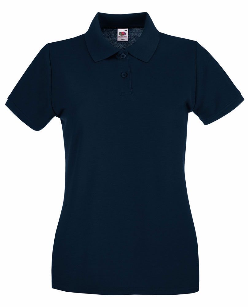 225775-EC Majica FOL Polo ženska Lady-fit Premium KR t.plava 2XL P36