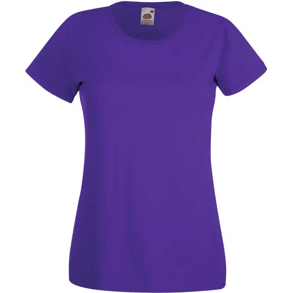 226071-EC Majica FOL T-shirt KR Lady-fit Valeuw. new 165g ljubičasta S P72