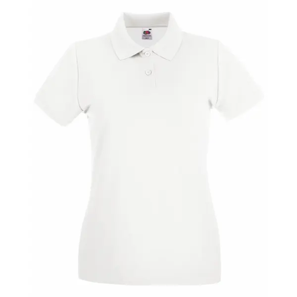 226128-EC Majica FOL Polo ženska Lady-fit Premium KR bijela M P36