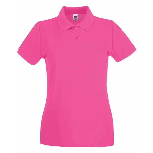 226152-EC Majica FOL Polo ženska Lady-fit Premium KR fuksija M P36