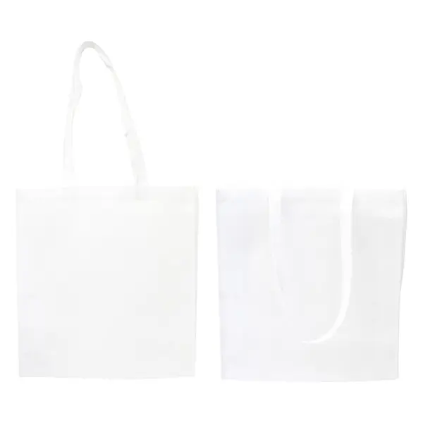 226584-EC Torba shopping od netkanog tekstila 80g PP bijela široka, 42x38x10cm P10/250