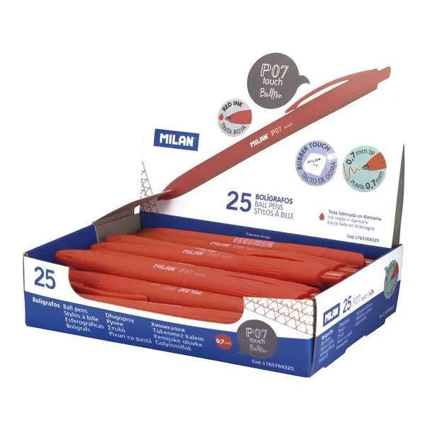 227467-EC Ol.kem. MILAN P07 TOUCH crvena P25/300/1200