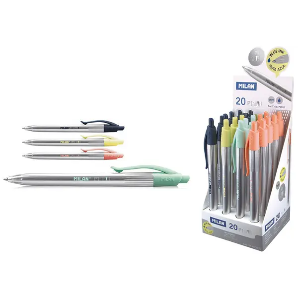227470-EC Ol.kem. MILAN P1 SILVER plava sort P20/360