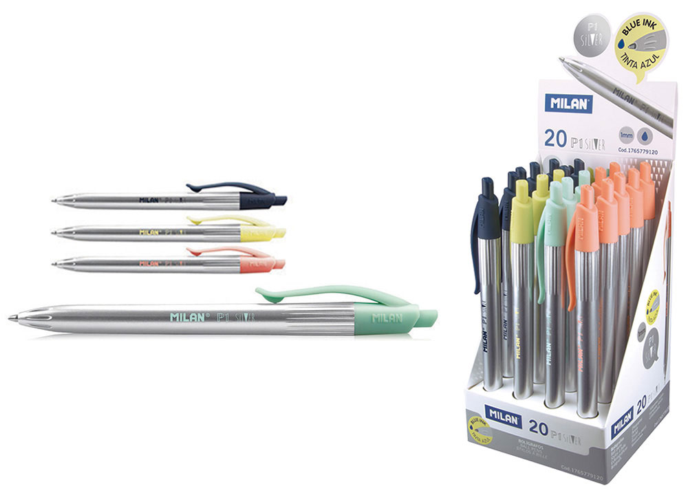227470-EC Ol.kem. MILAN P1 SILVER plava sort P20/360