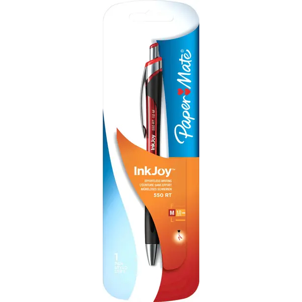 227610-EC Ol.kem. PAPER MATE INKJOY 550 RT 1/1 CRVENA blister 1842244 P12 NETTO