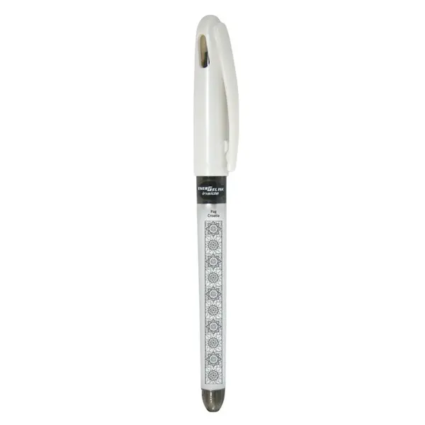 227644-EC Gel pen 0,7 PENTEL EnerGel Tradio Ethno Croatia Pag bijela