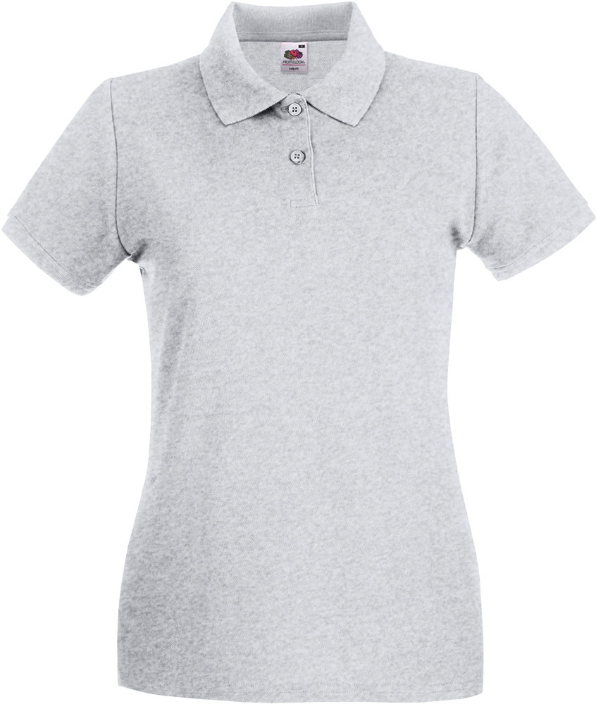 228295-EC Majica FOL Polo ženska Lady-fit Premium KR siva L P36