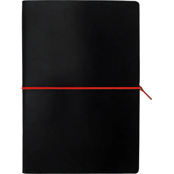 228721-EC Notes PORTOFINO BLACK A5 14x21 crno-crveni 991.016.30 P1/20