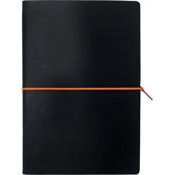 228722-EC Notes PORTOFINO BLACK A5 14x21 crno-narančasti 991.016.60 P1/20