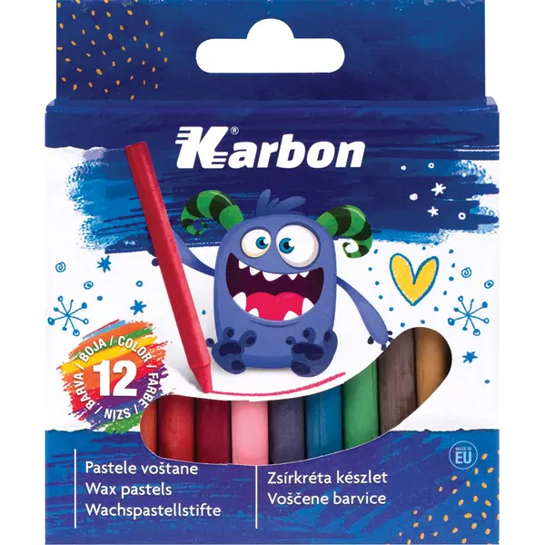 230176-EC Pastele voštane KARBON 12/1 P180