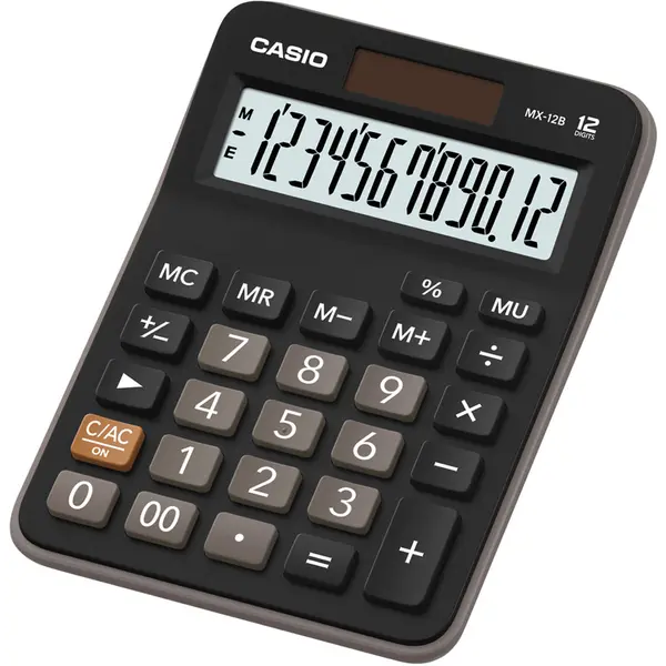 230251-EC Kalkulator CASIO MX-12B-W crni bls P10/100