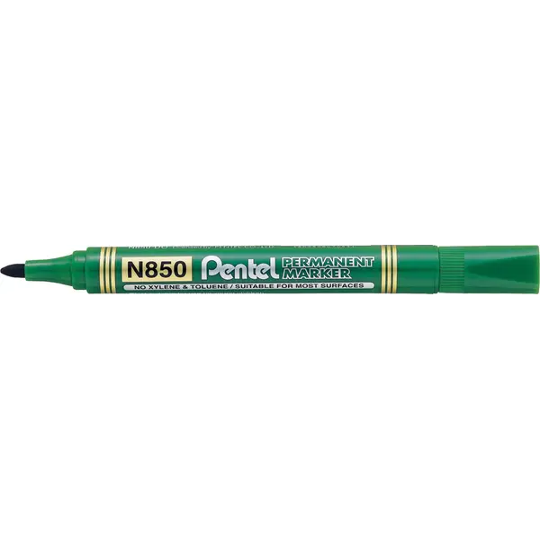 230676-EC Marker perm. PENTEL N850-D zeleni okrugli vrh P12/576