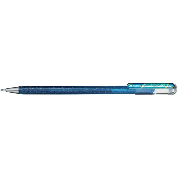 230708-EC Gel pen 1,0 PENTEL Hybrid Dual Metallic K110-DC plavi/ metalik zeleni P12/576