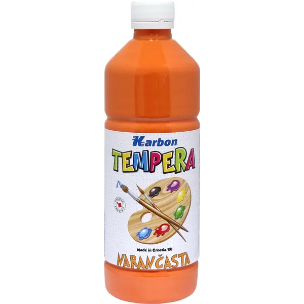 231542-EC Tempera 550 ml  boca KARBON narančasta P20 NETTO