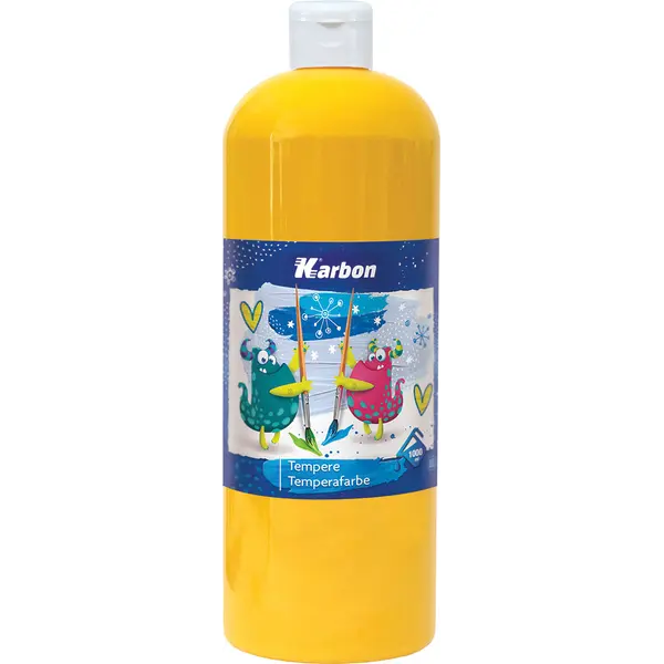 231574-EC Tempera 1000ml boca KARBON žuta P12