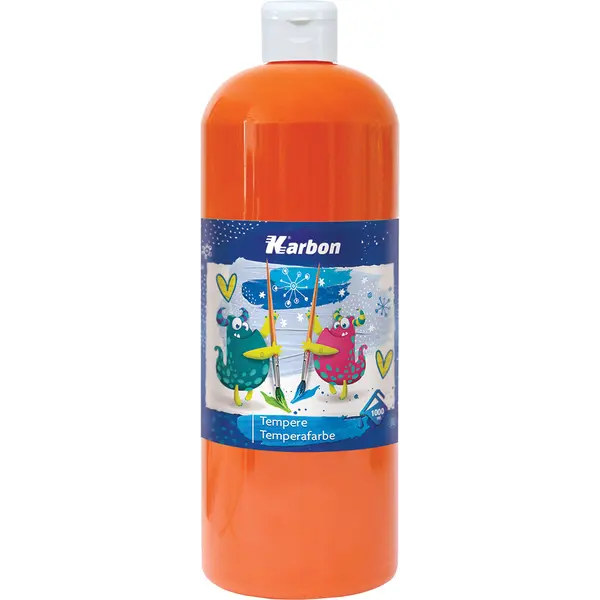 231575-EC Tempera 1000ml boca KARBON narančasta P12