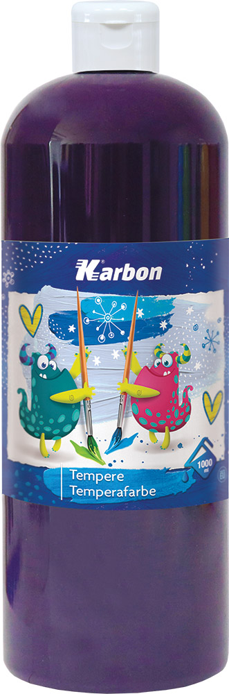231576-EC Tempera 1000ml boca KARBON ljubičasta P12