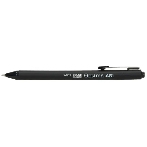 231622-EC Gel pen 0,7 OPTIMA Soft Touch 461 crna 100921 P12/144/1728