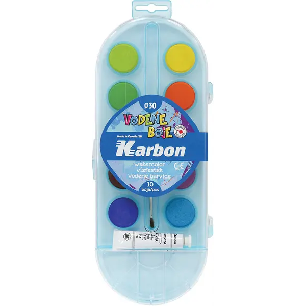 231852-EC Boje vodene 10/1  FI 30 s kistom, zdjelicom i temperom Karbon P 35